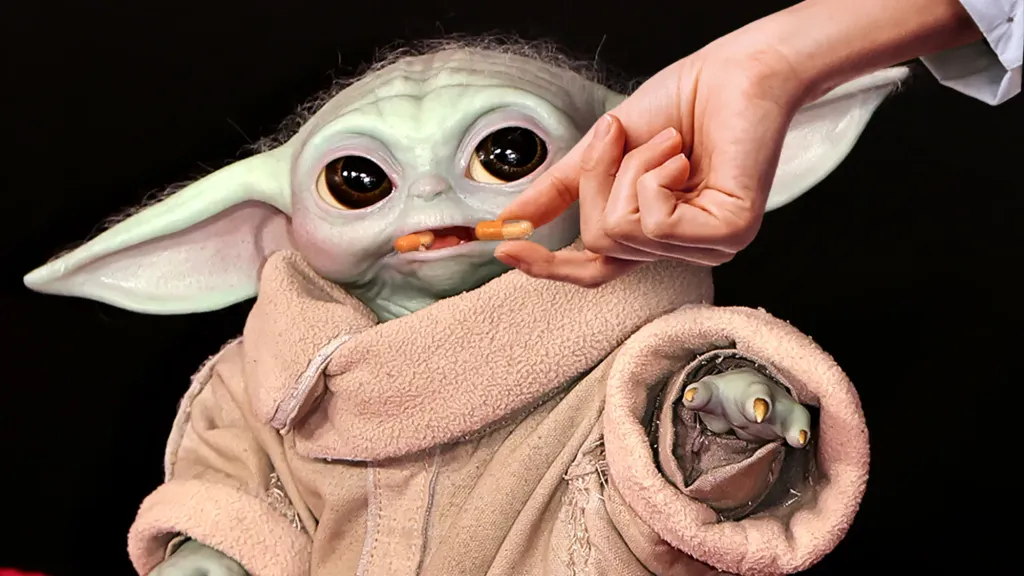 Cruel Stage Mom Shoves 100 Milligrams Of Adderall Down Grogu’s Throat